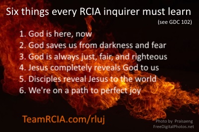 RCIA (Rite of Christian Initiation of Adults) image posted by TeamRCIA
