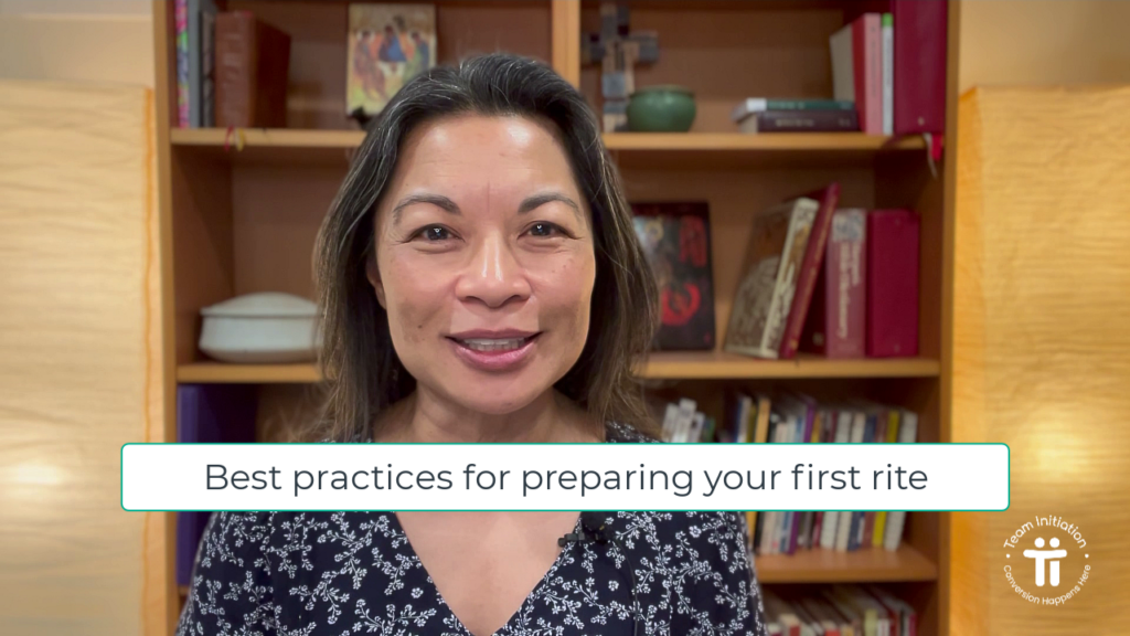 Best practices for preparing your first rite